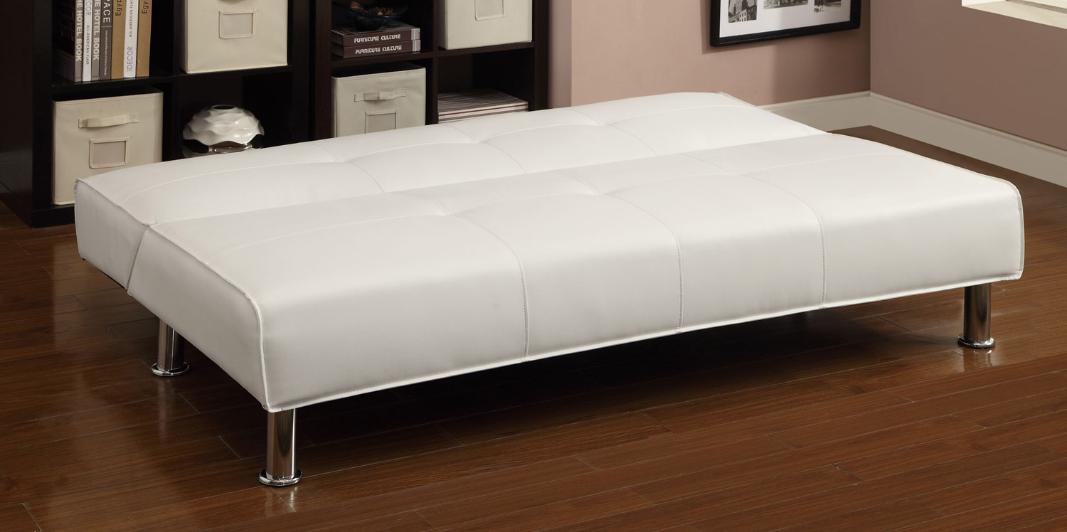 Coaster 300296 Sofa Bed - White