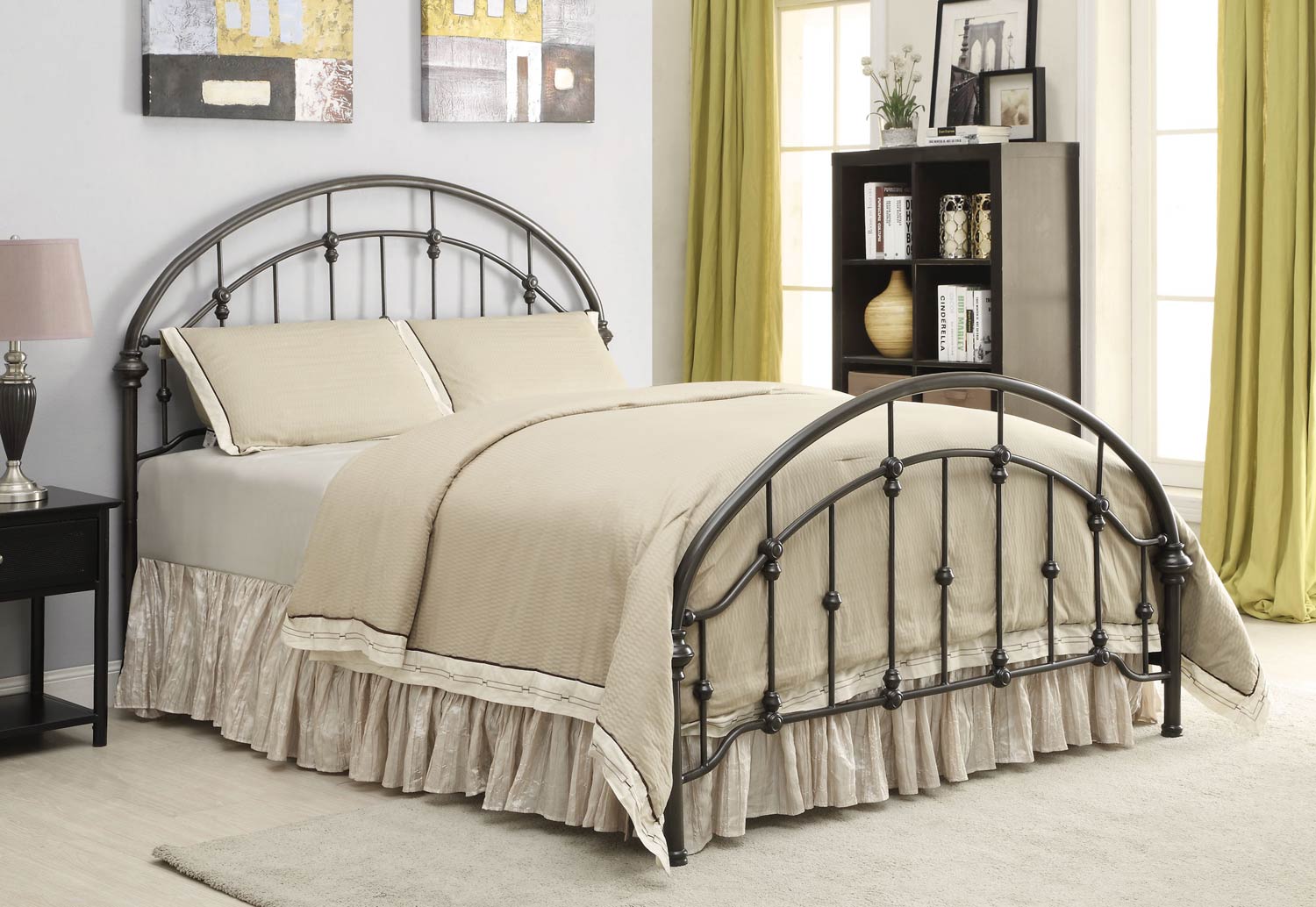 Coaster Maywood Metal Bed - Dark Bronze