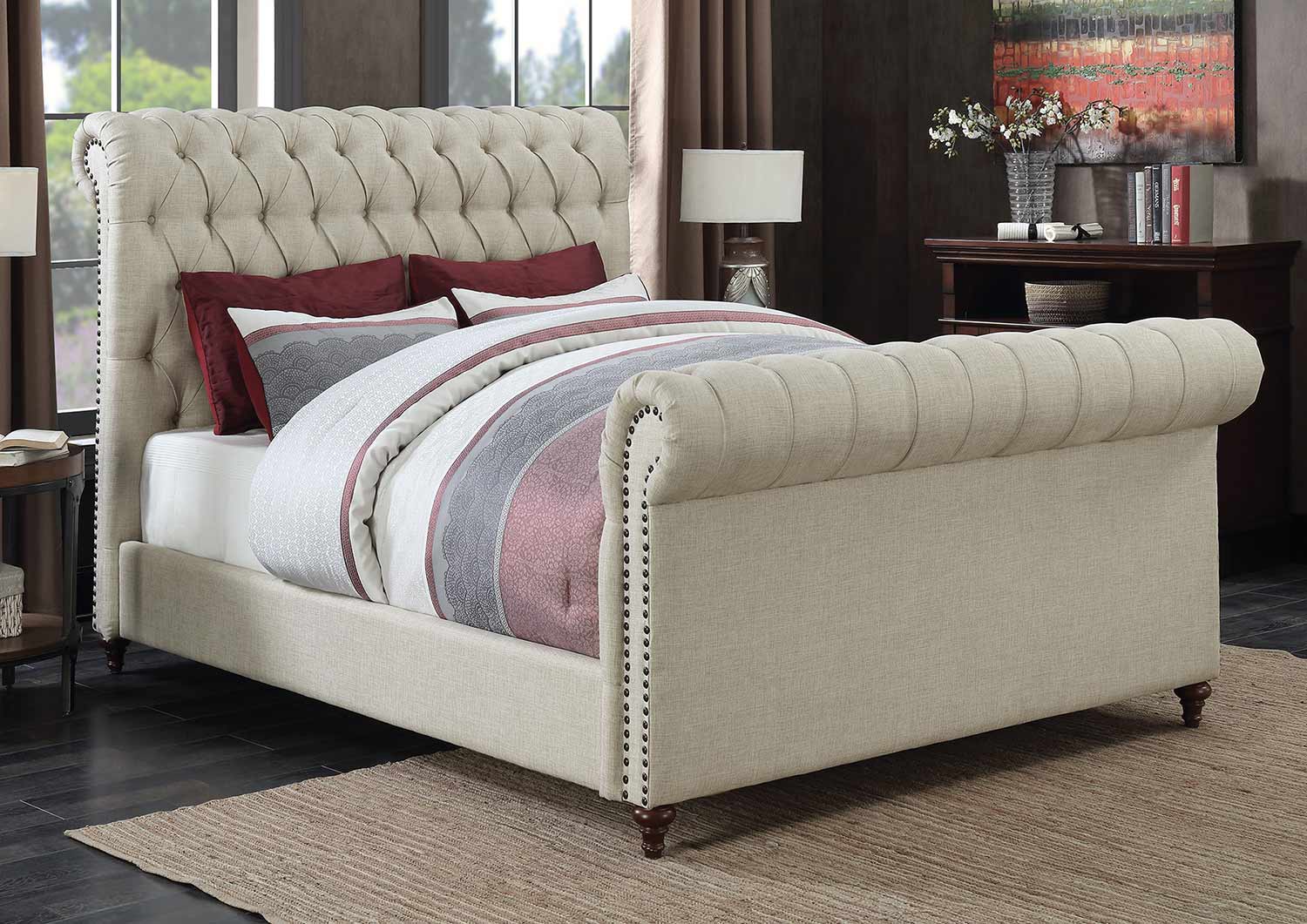 Coaster Gresham Bed - Beige