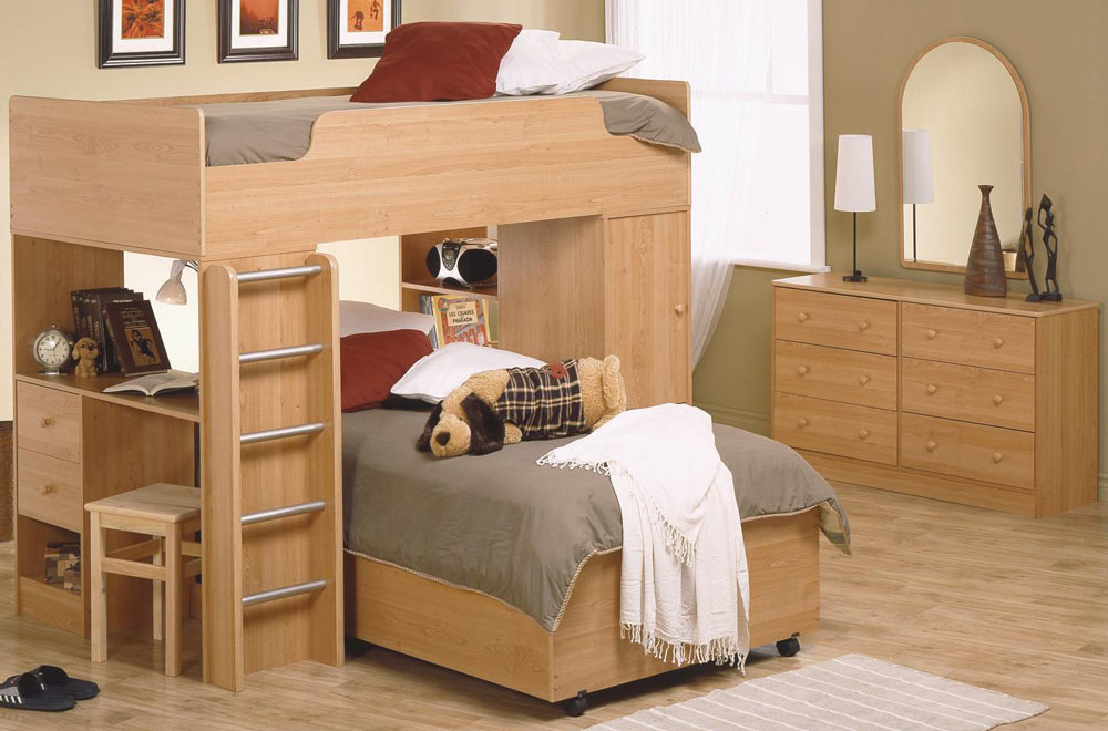 Coaster 400087 3pc Loft Bed