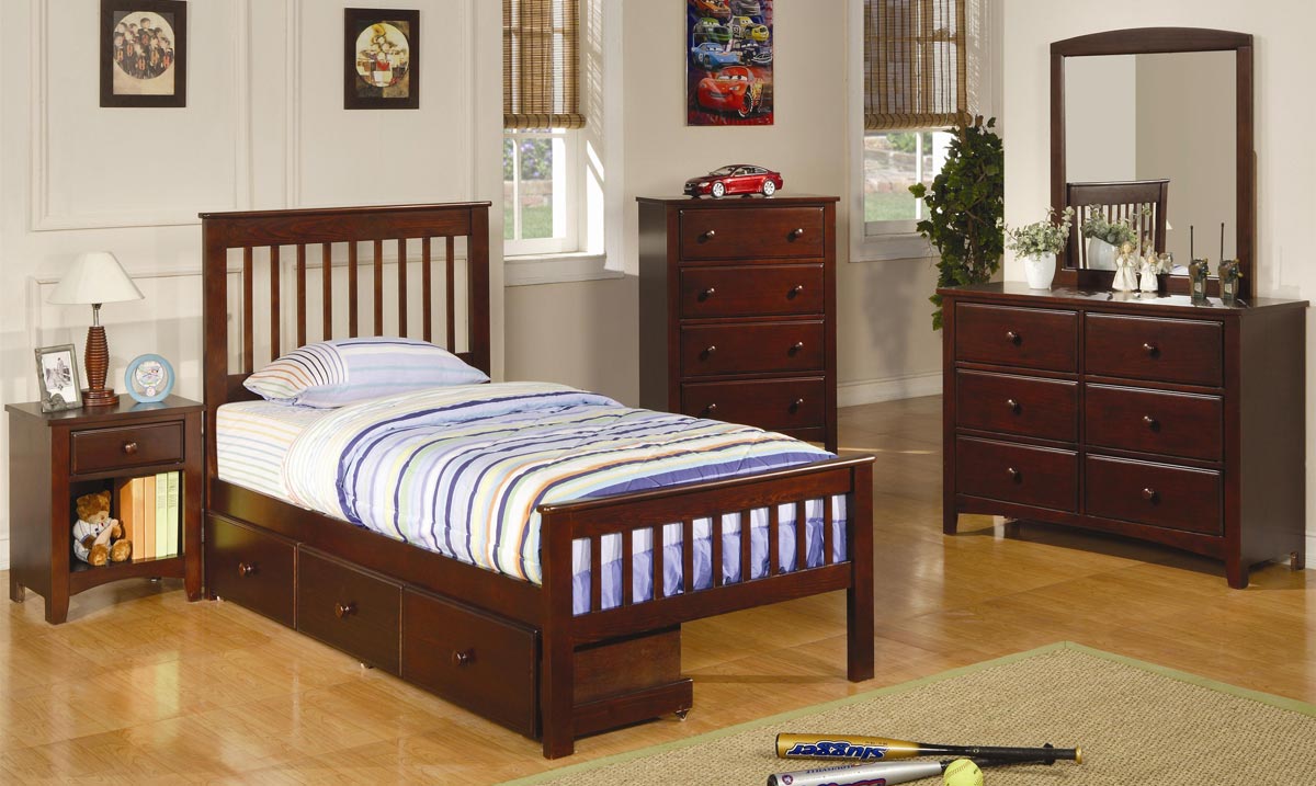 Coaster Parker Twin Bed