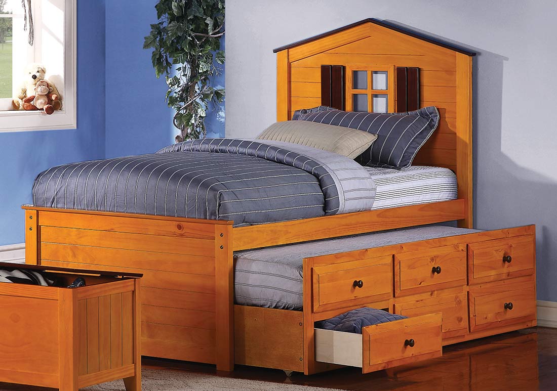Coaster Jacob Trundle Bedroom Set Jacob-TrundleBedSet at Homelement.com