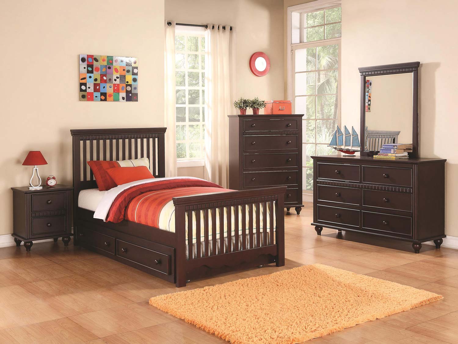 Coaster Oliver Bedroom Collection - Cappuccino