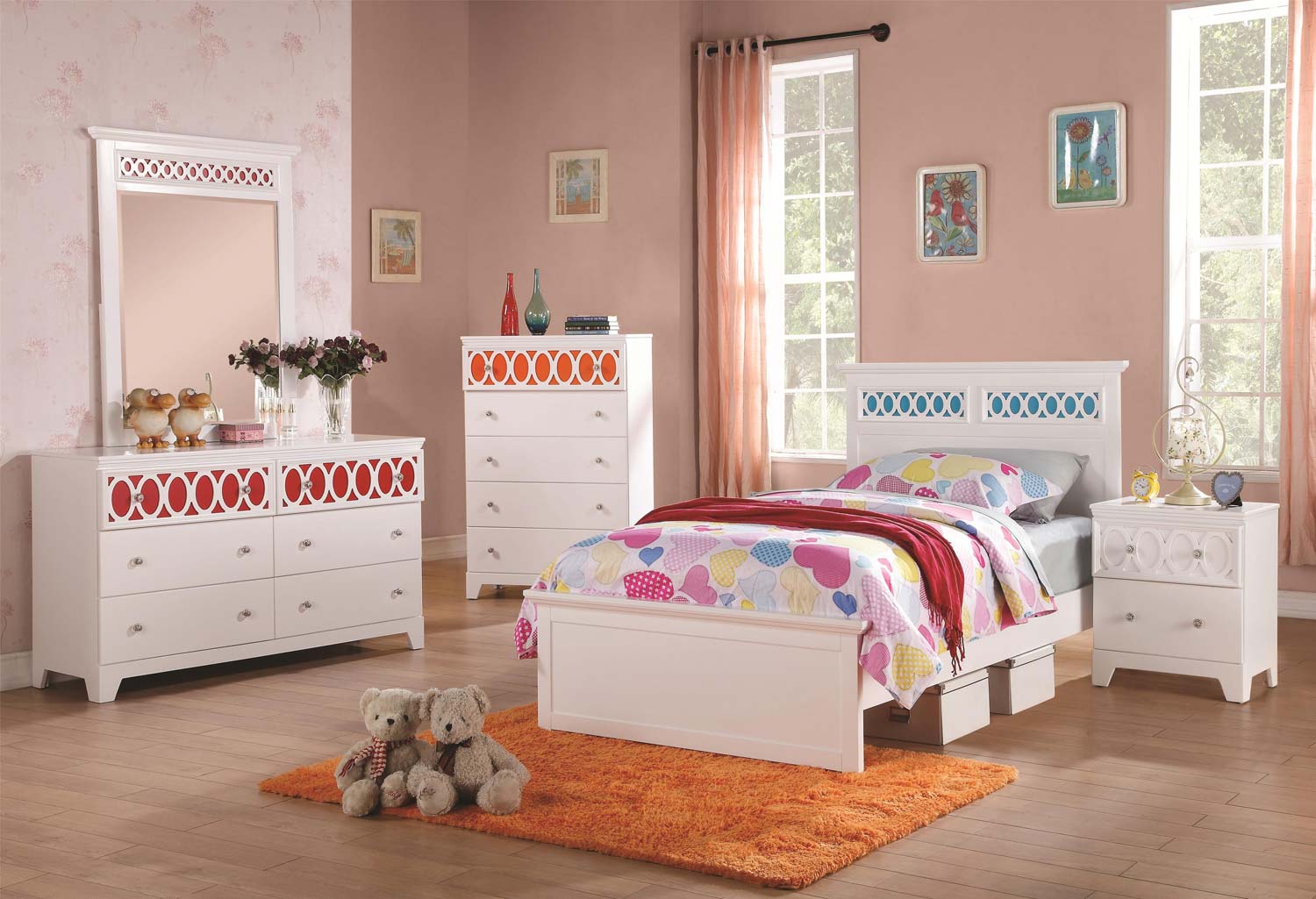 Coaster Madeline Bedroom Collection - White