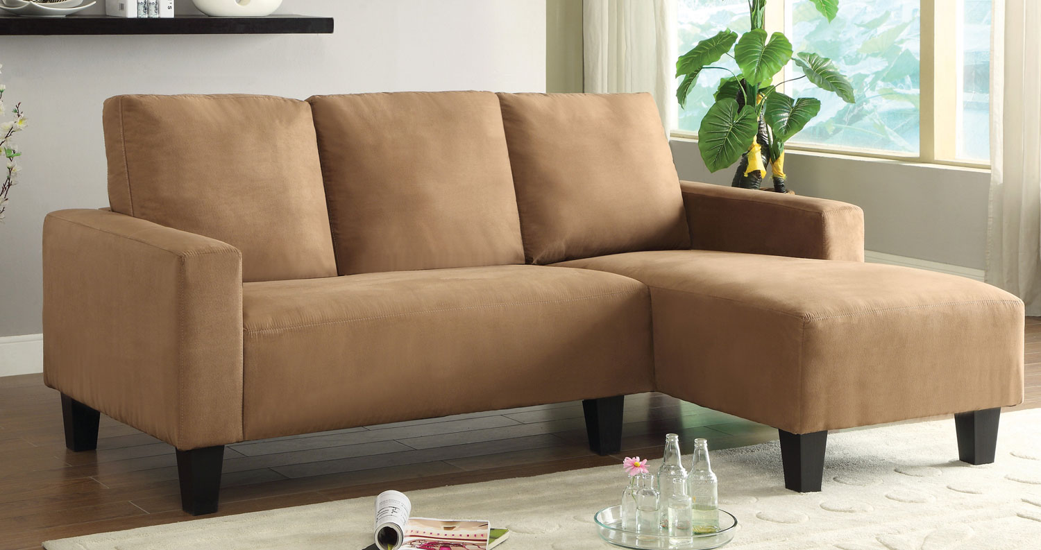 Coaster Sothell Sectional Sofa - Camel