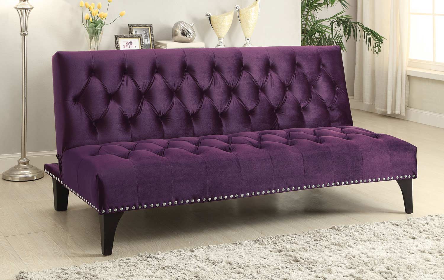 Coaster 500235 Sofa Bed - Purple