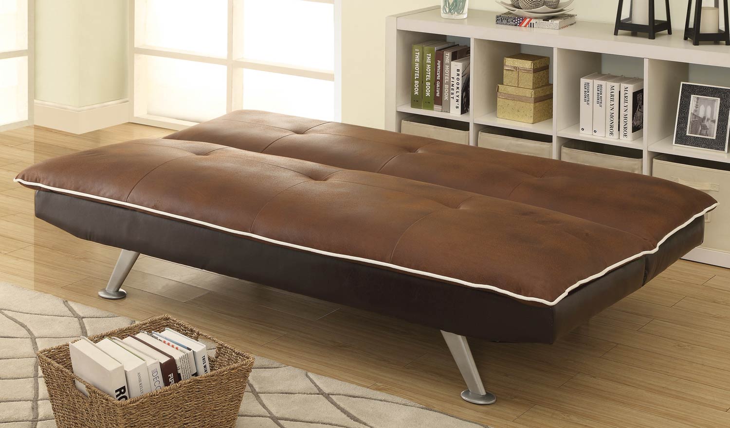 Coaster 500752 Sofa Bed - Brown/Chocolate