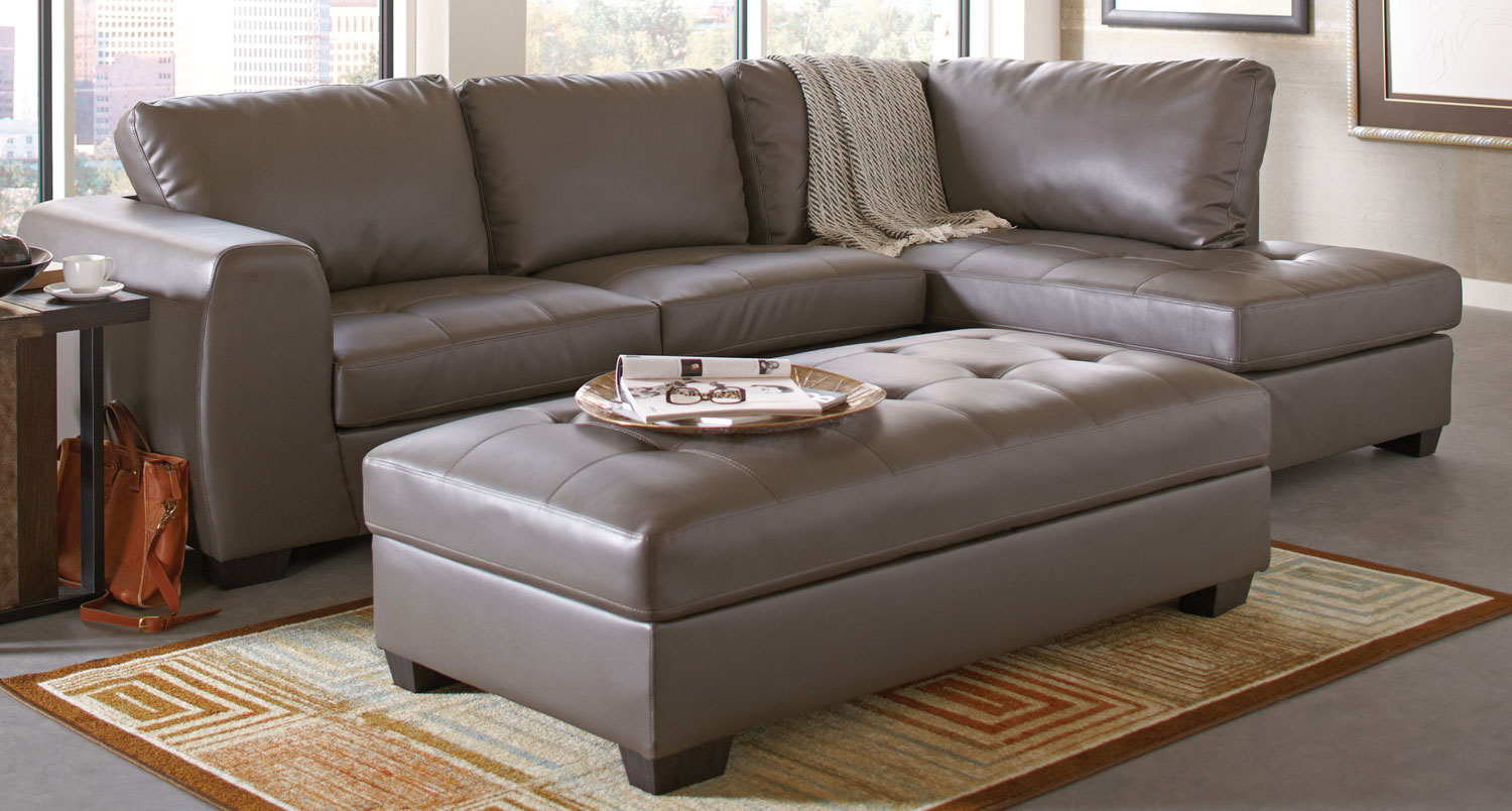 Coaster Joaquin Sectional Sofa Set - Grey