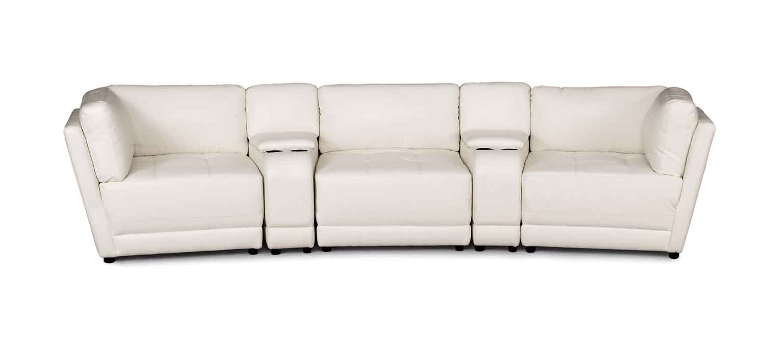 Coaster Kayson Living Room Set - White