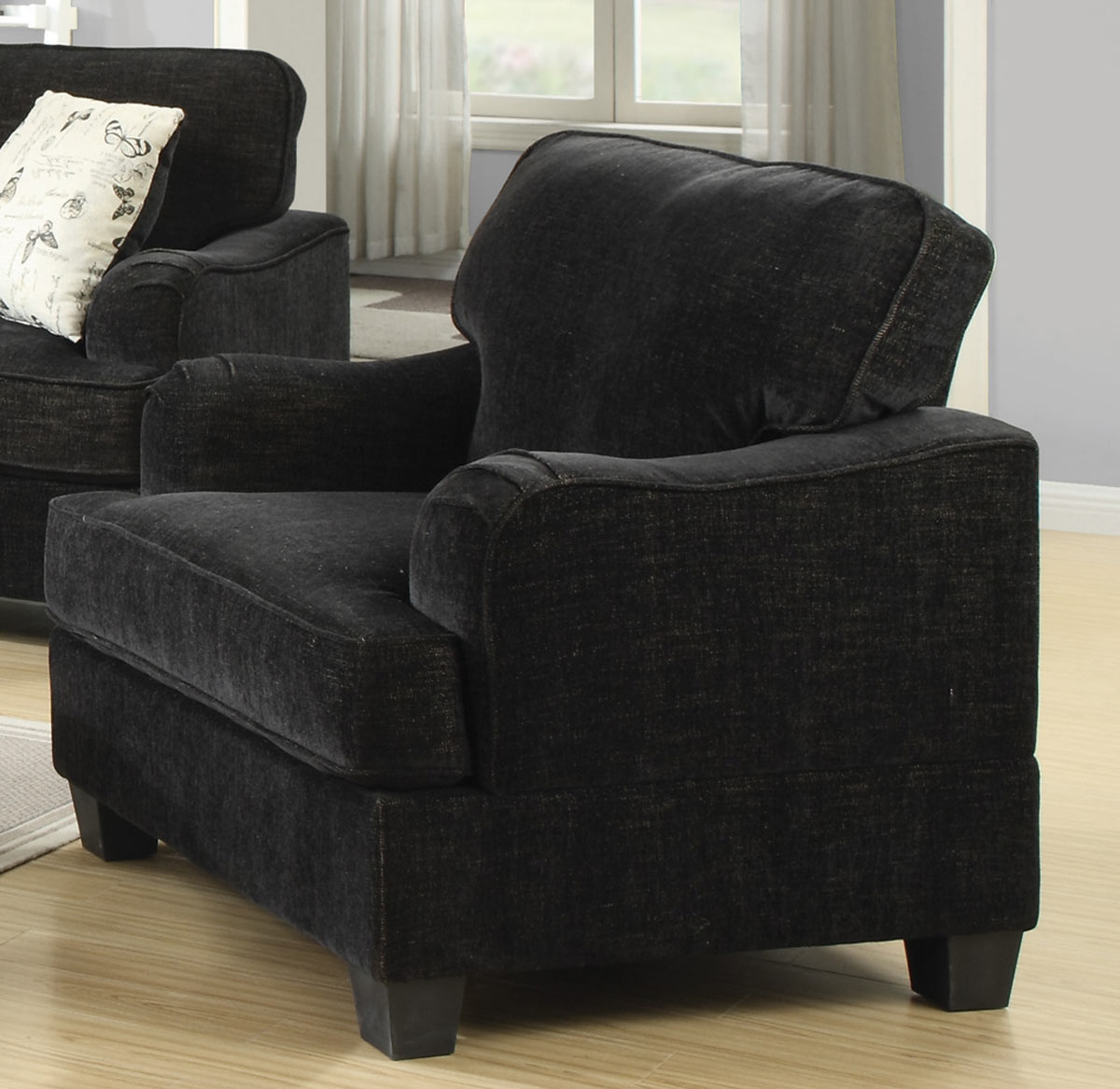 Coaster Yasmine Chair - Black