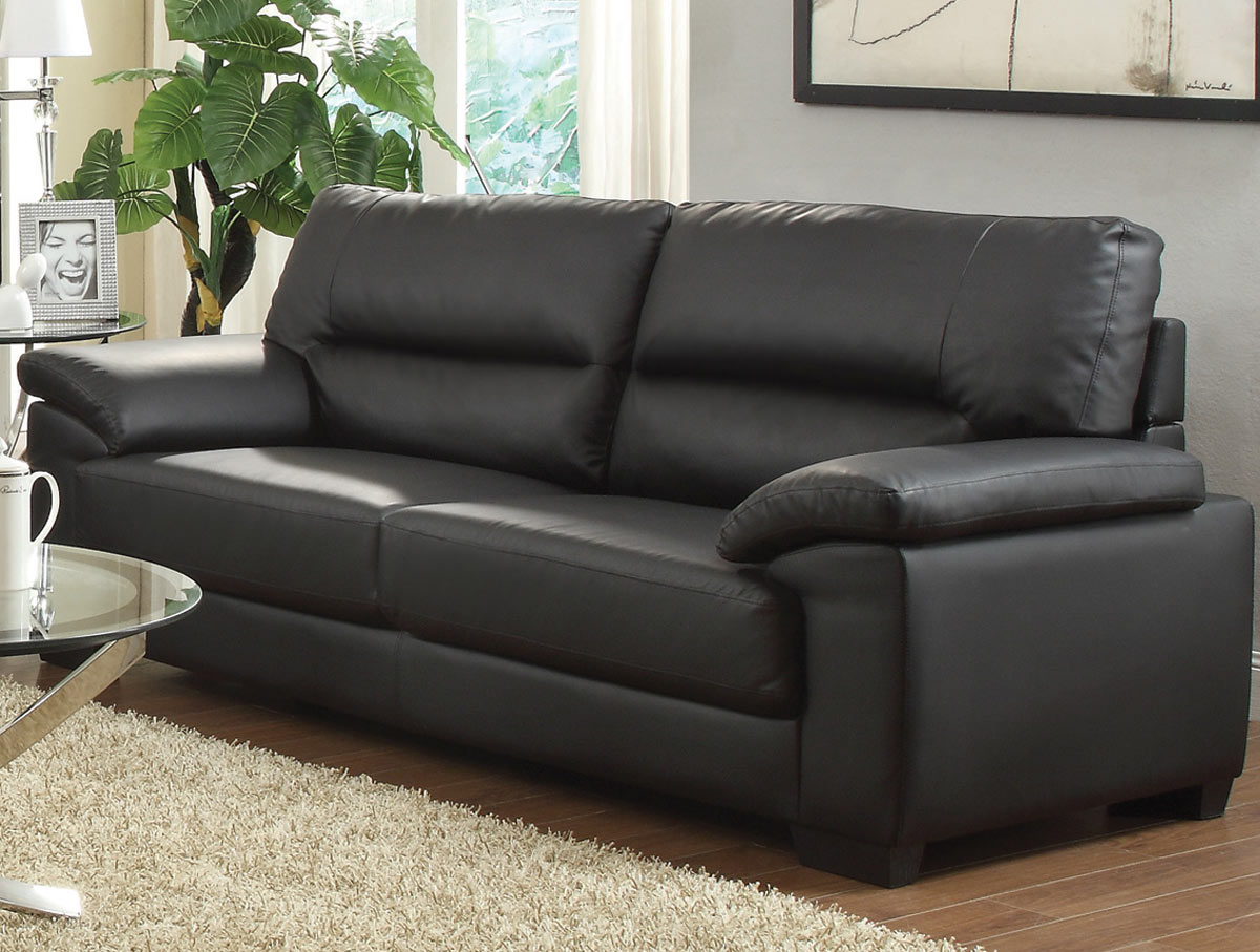Coaster Juniper Sofa - Black