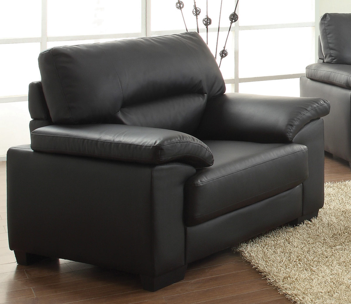 Coaster Juniper Chair - Black