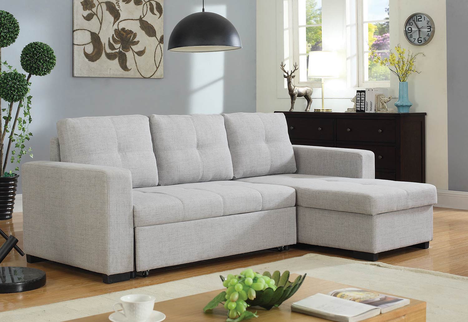 Coaster Everly Sectional Sofa - Beige