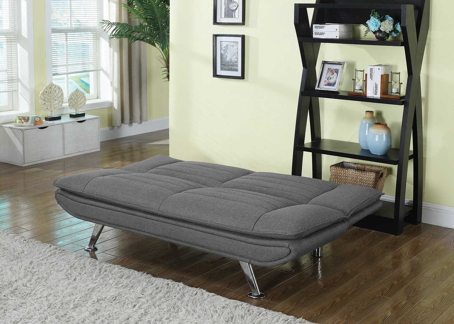 coaster sofa bed grey