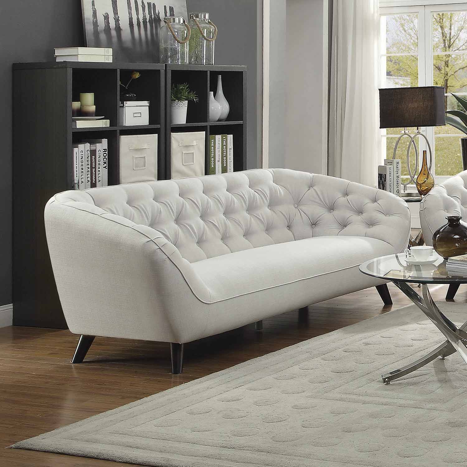 Coaster Faymoor Sofa - Klein Silver