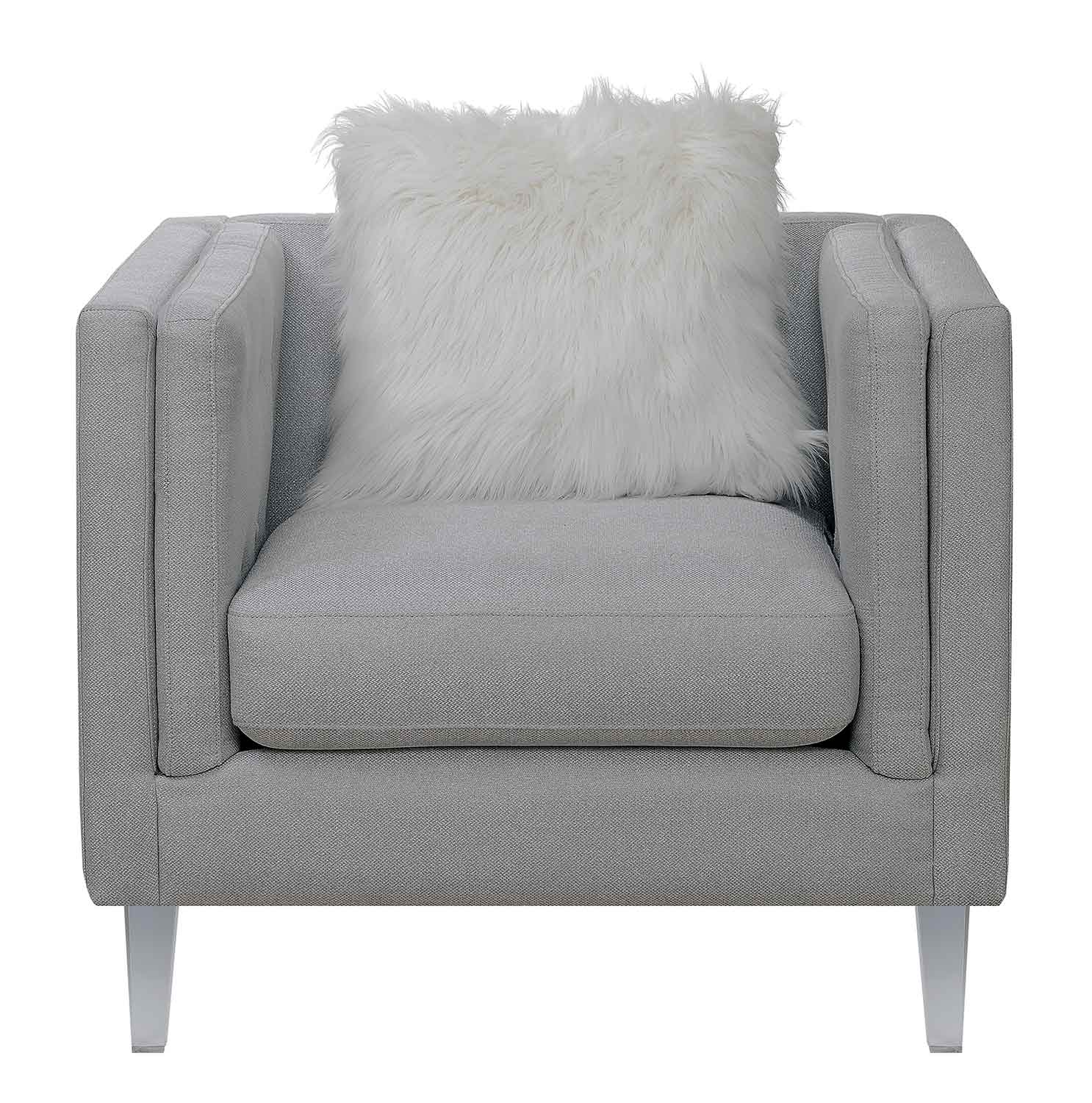 Coaster Hemet Chair - Light Grey