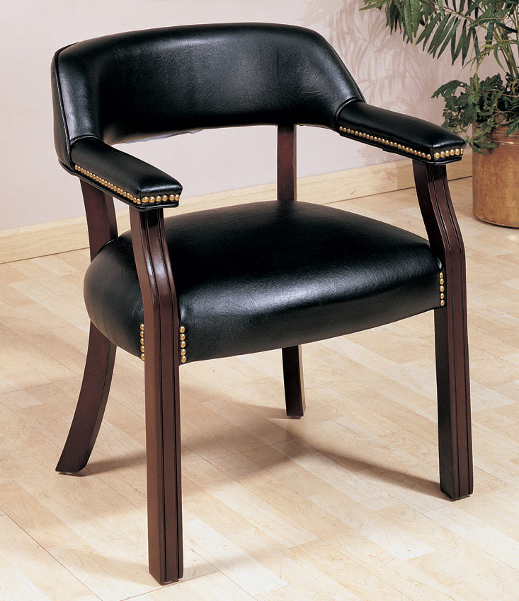Coaster 511X Office Chair - Black Vinyl