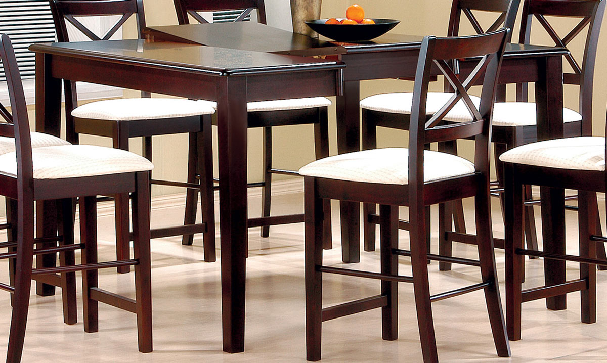 Coaster Pryore Counter Height Table - Cappuccino