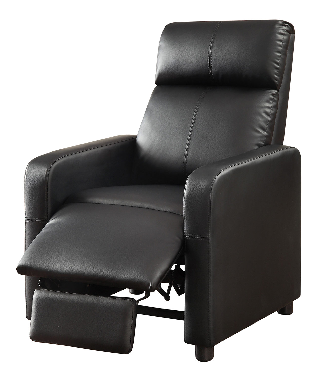 Coaster Toohey Home Theater Push-Back Recliner - Black