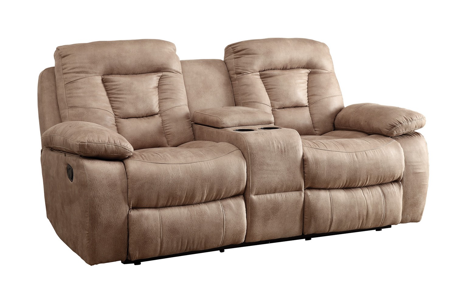 Coaster Evensky Reclining Love Seat - Bone