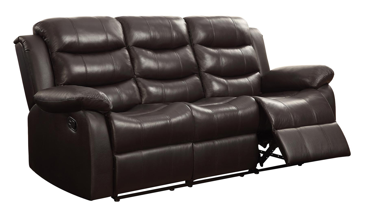Coaster Rodman Motion Sofa - Dark brown