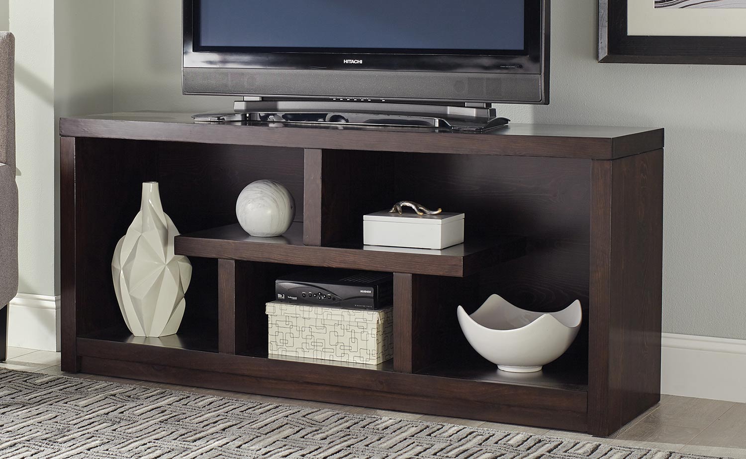 Coaster Macy TV Console Walnut 701039 at