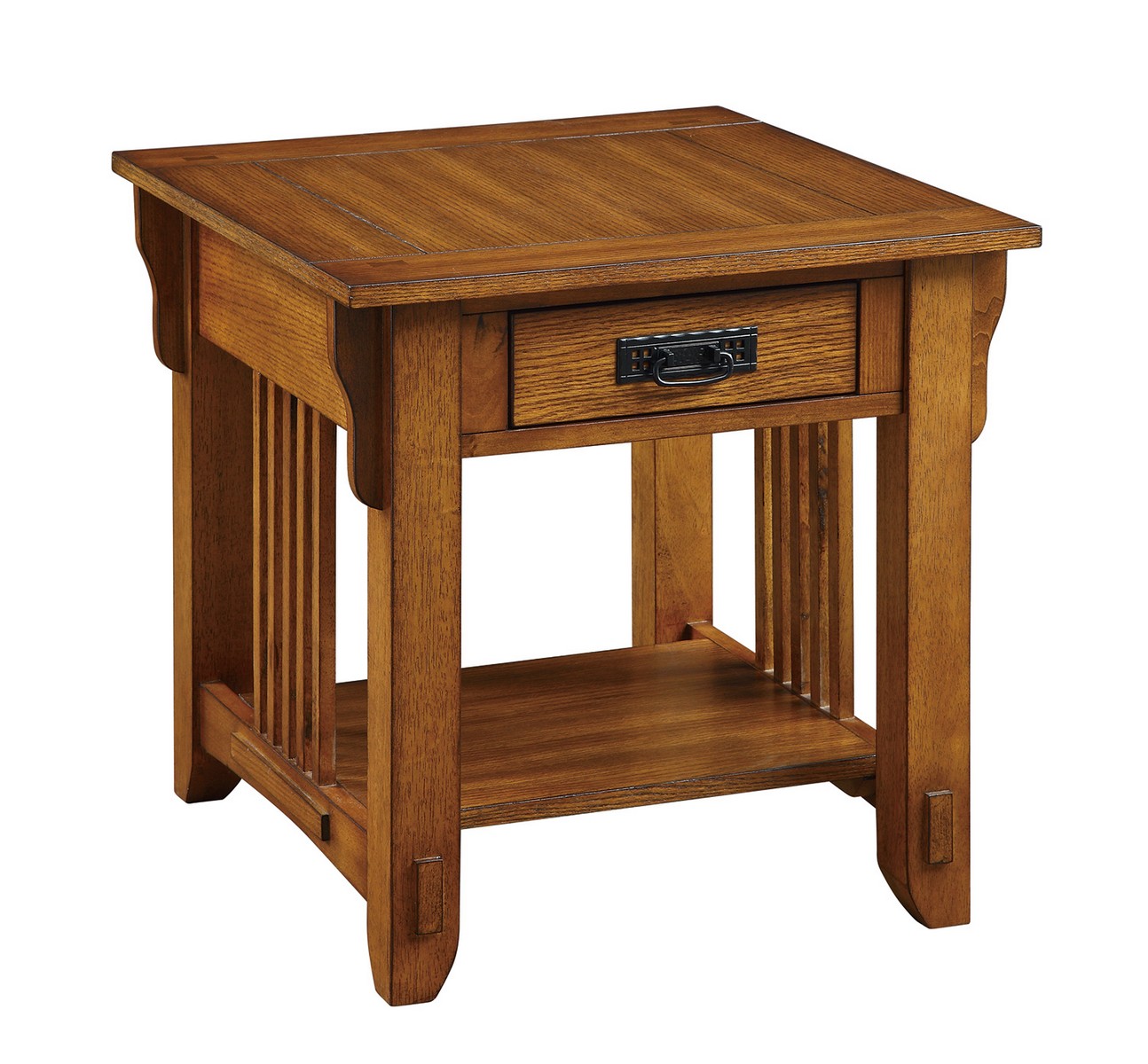 Coaster 702007 End Table - Warm Brown