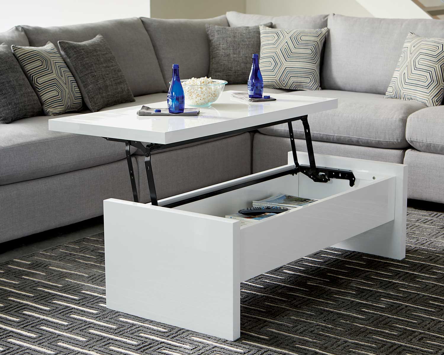 Coaster Charlotte Coffee Table - White