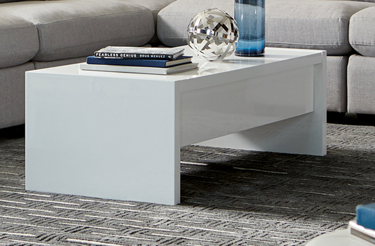 Coaster Charlotte Coffee Table - White