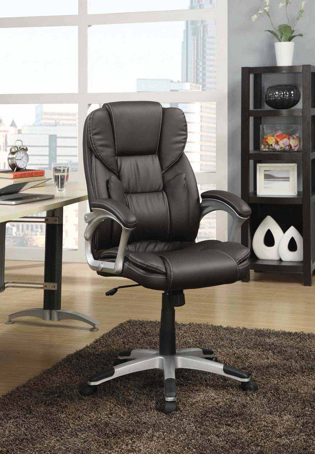 Coaster 800045 Office Chair - Dark Brown