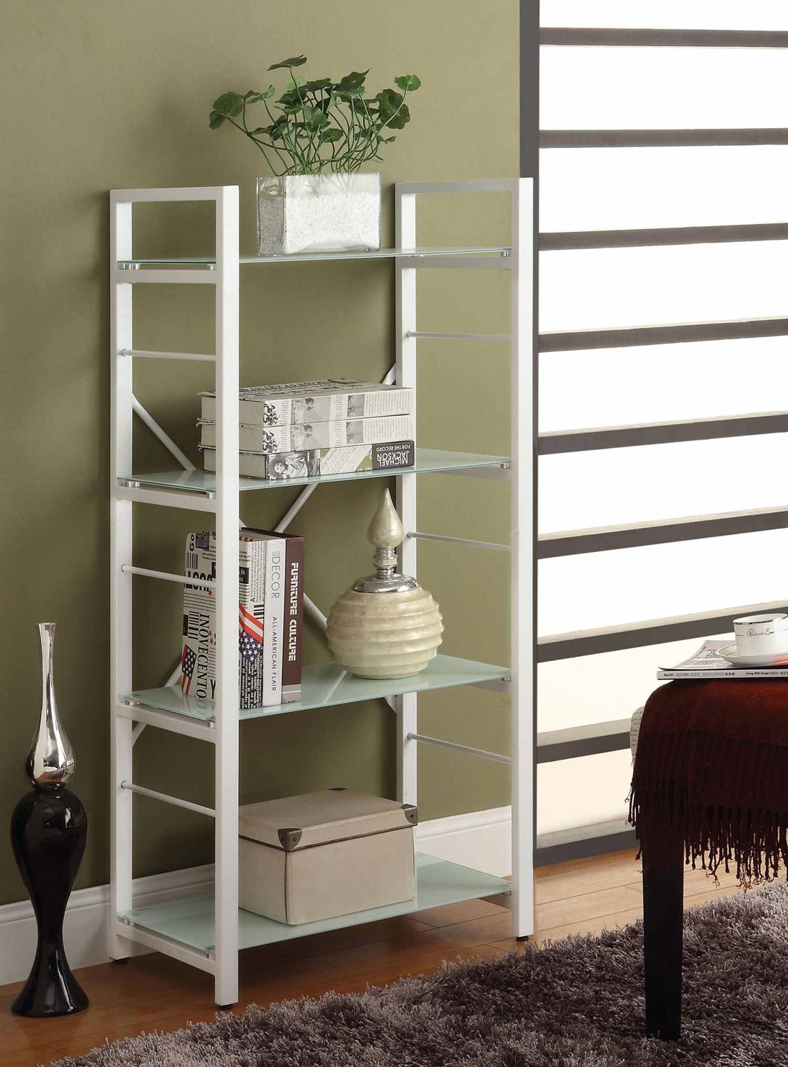 Coaster 800138 Bookshelf - White