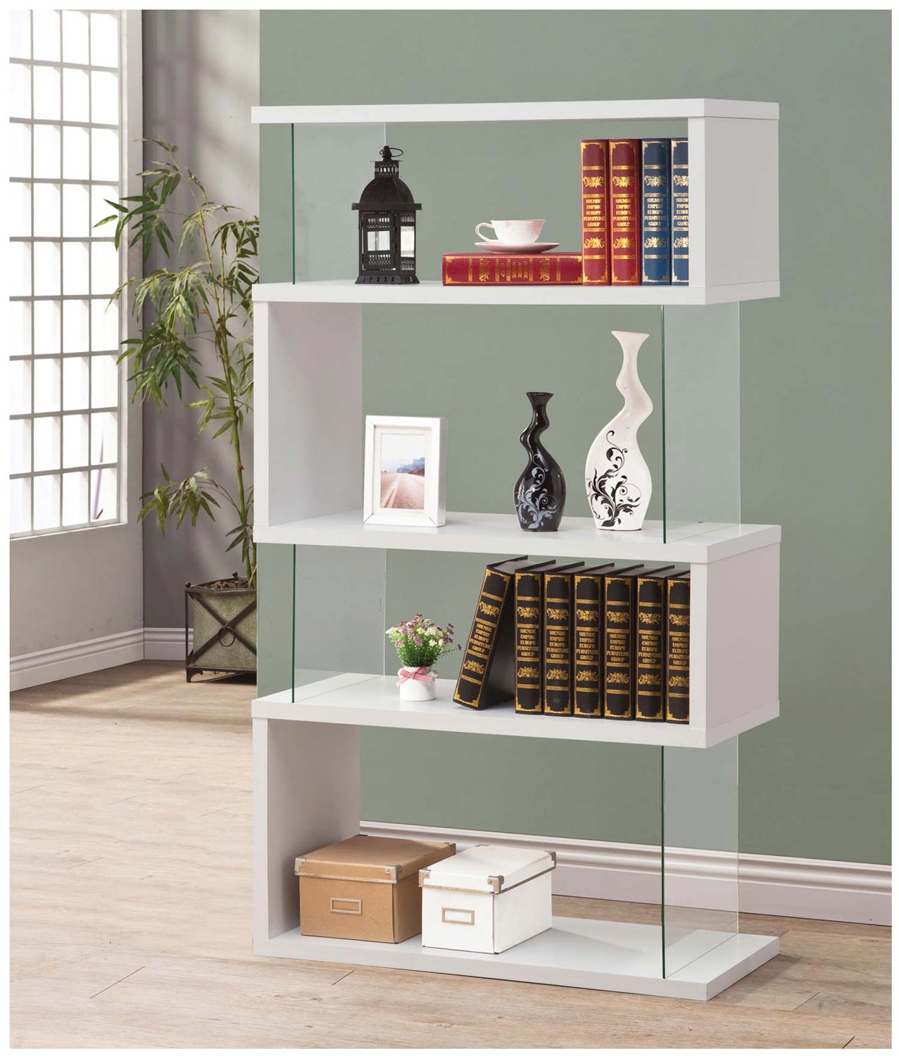 Coaster 800300 Bookshelf - White