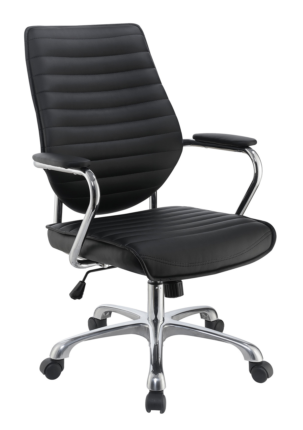 Coaster 801327 Office Chair - Black/Aluminum