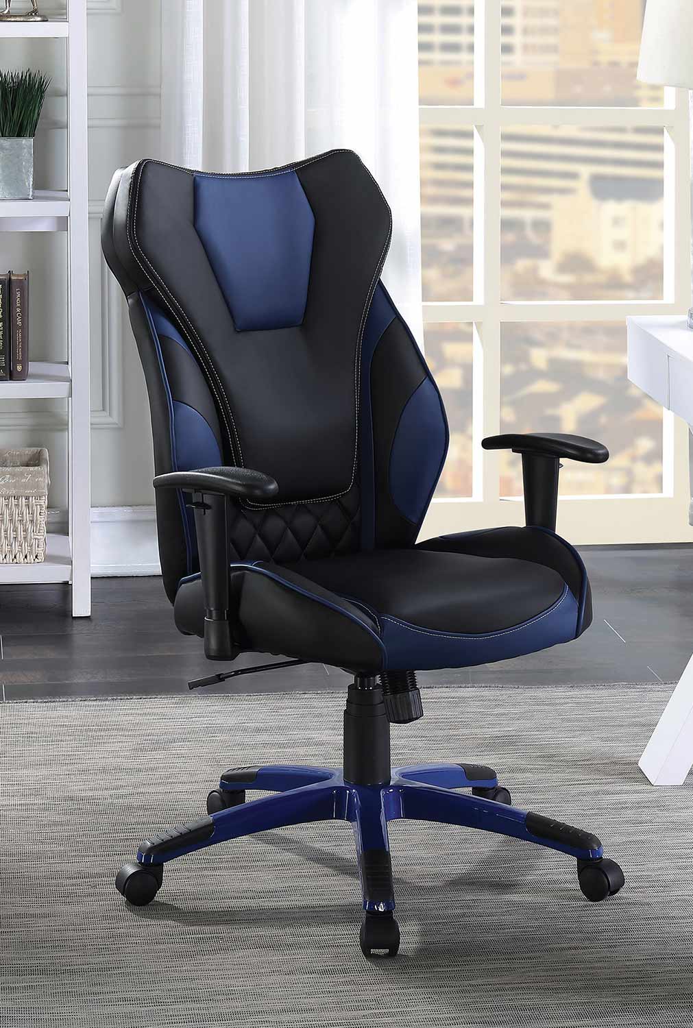 Coaster 801468 Office Chair - Black/Blue