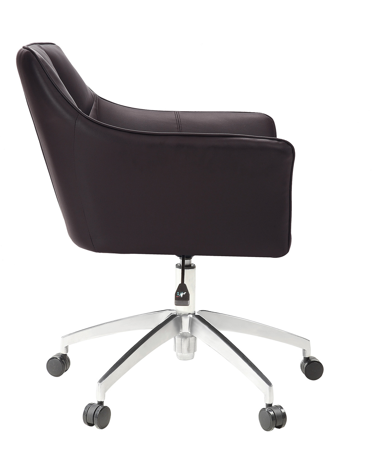 Coaster 801539 Office Chair - Brown/Aluminum