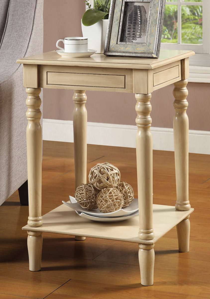 Coaster 900855 Accent Table - Antique White