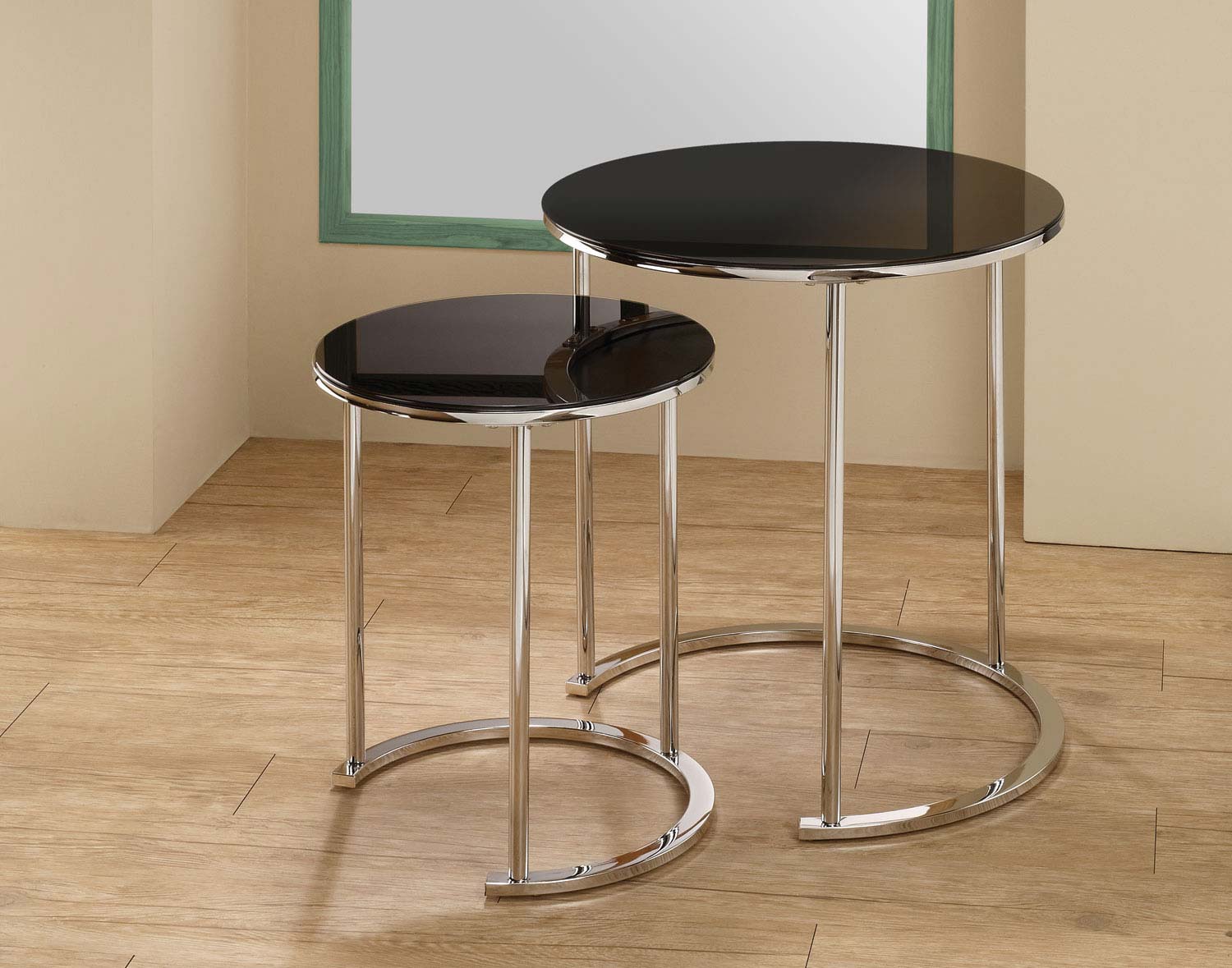 Coaster 901036 2 Pack Nesting Table - Black