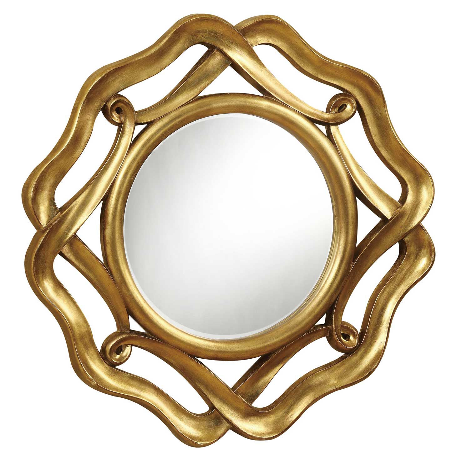 Coaster 901793 Mirror - Gold