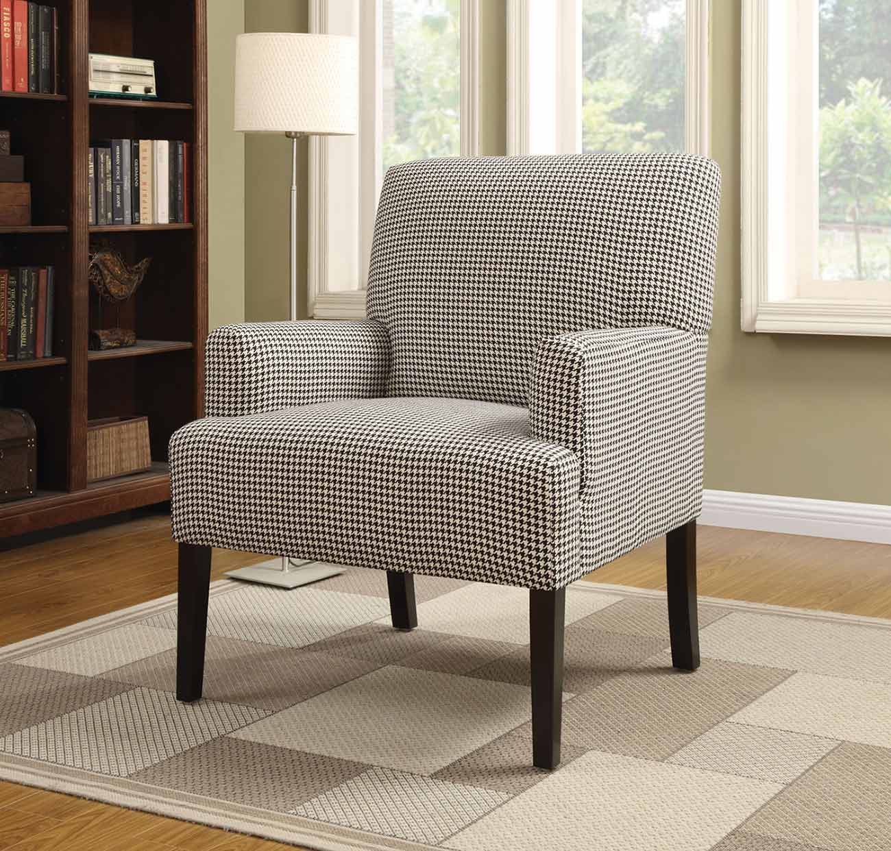 Coaster 902083 Accent Chair - White/Brown