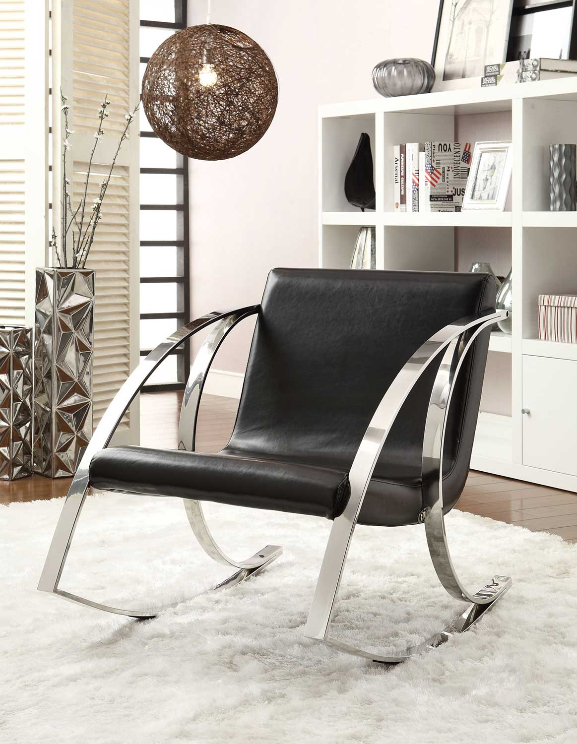 Coaster 902146 Casual Chair - Black