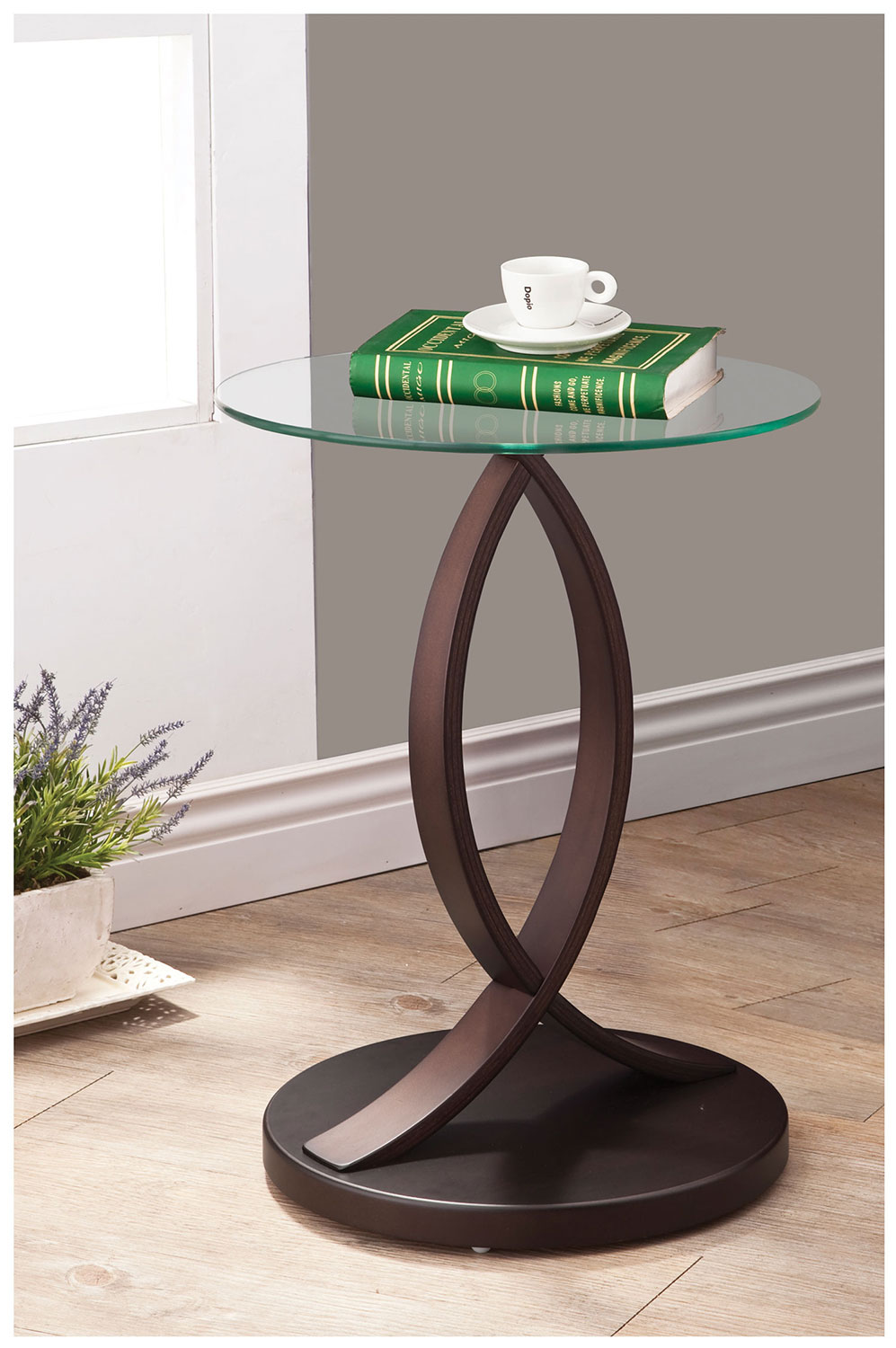 Coaster 902816 Accent Table - Cappuccino