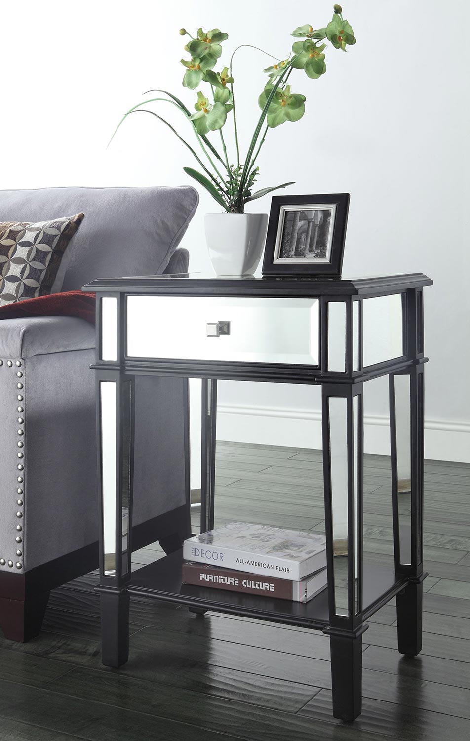 Coaster 950266 Accent Table - Black