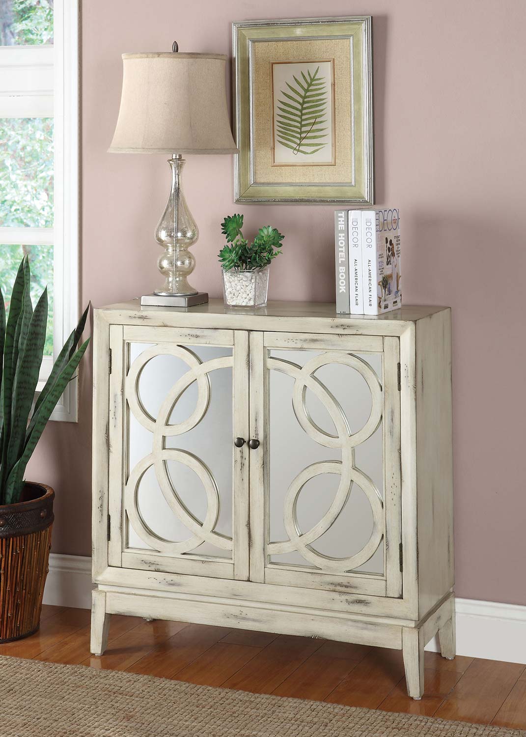 Coaster 950272 Accent Cabinet - White 950272 at Homelement.com