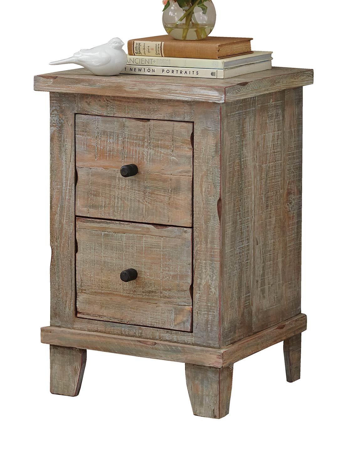 Coaster 950661 Accent Cabinet - Natural Rustic