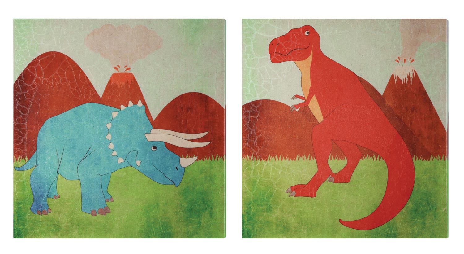 Coaster 960796 Dinotopia Wall Art Set