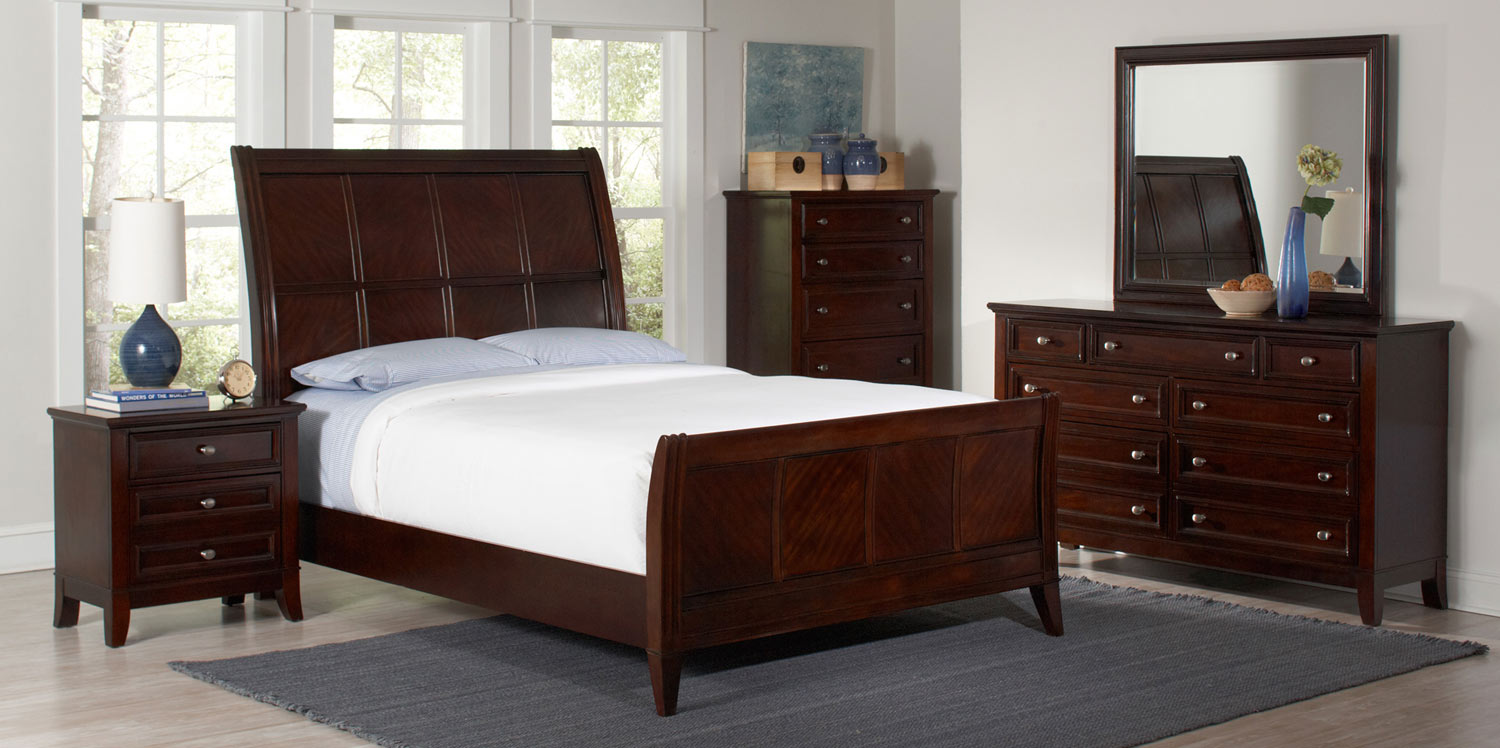 Coaster Findley Bedroom Set - Dark Cherry