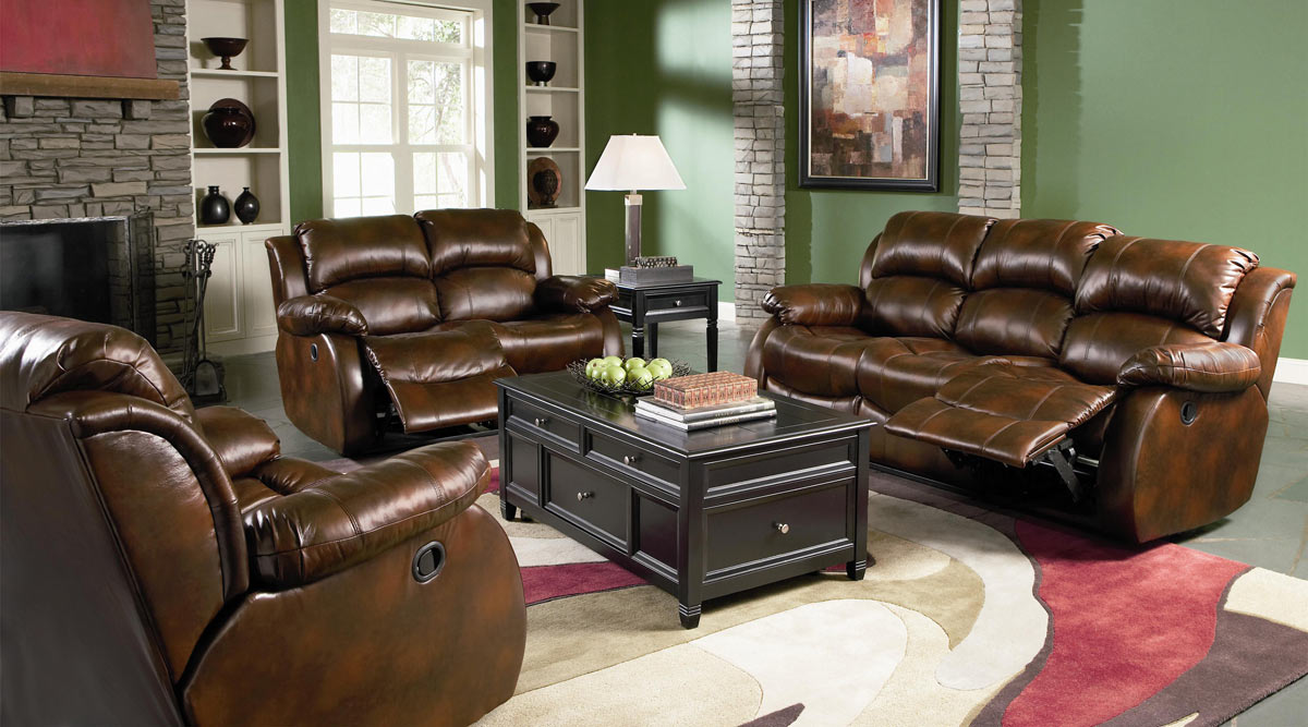 Coaster Morrell Love Seat with 2 Recliners