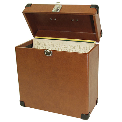 Crosley Record Carrier Case-Tan