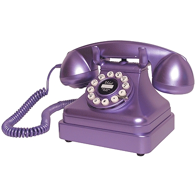 Crosley Kettle Classic Desk Phone-Purple Crosley Kettle Classic Desk Phone-Purple