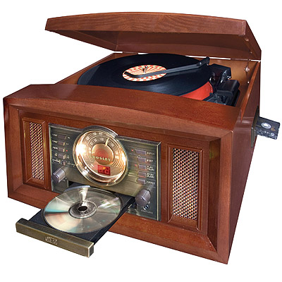 Crosley Arlington Stack-O-Matic-Paprika Record Changer